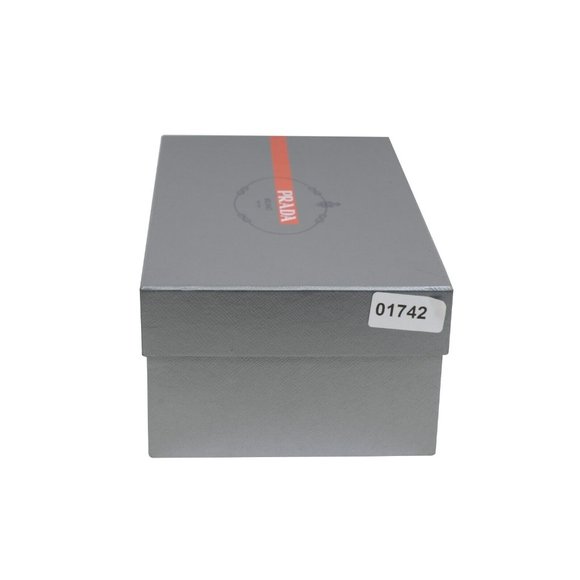 Prada Mens Espadrille Sneakers US8.5 UK7.5 Blue Grey Suede Slip On St Tropez - Picture 11 of 11